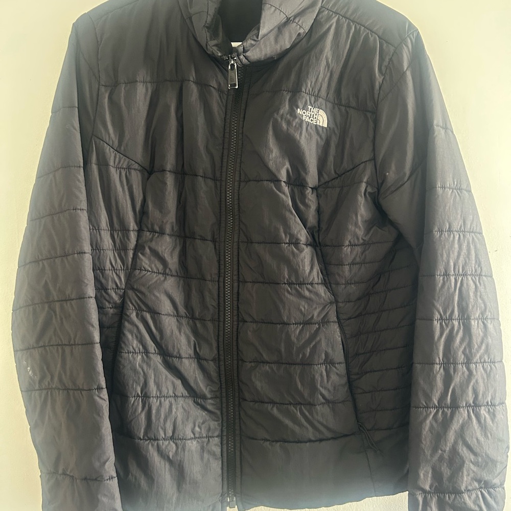 The North Face Men's Charcoal Puffer Jacket